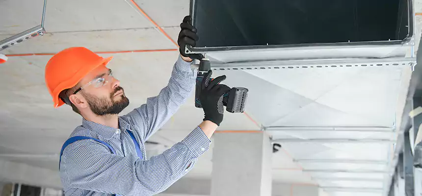 Roof Cap & Exterior Hood Lint Buildup Removal – Herndon